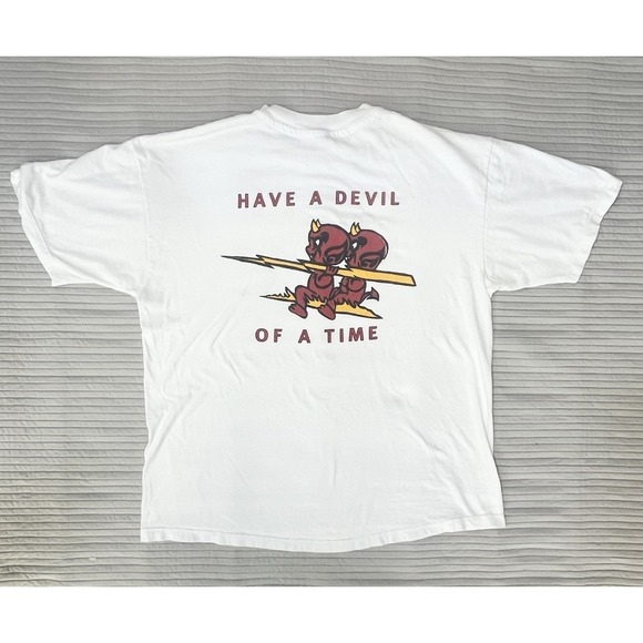 Hanes Other - Vtg West London Hash House Harriers WLH3 600th Run Race Tee Shirt Devil Sz XL